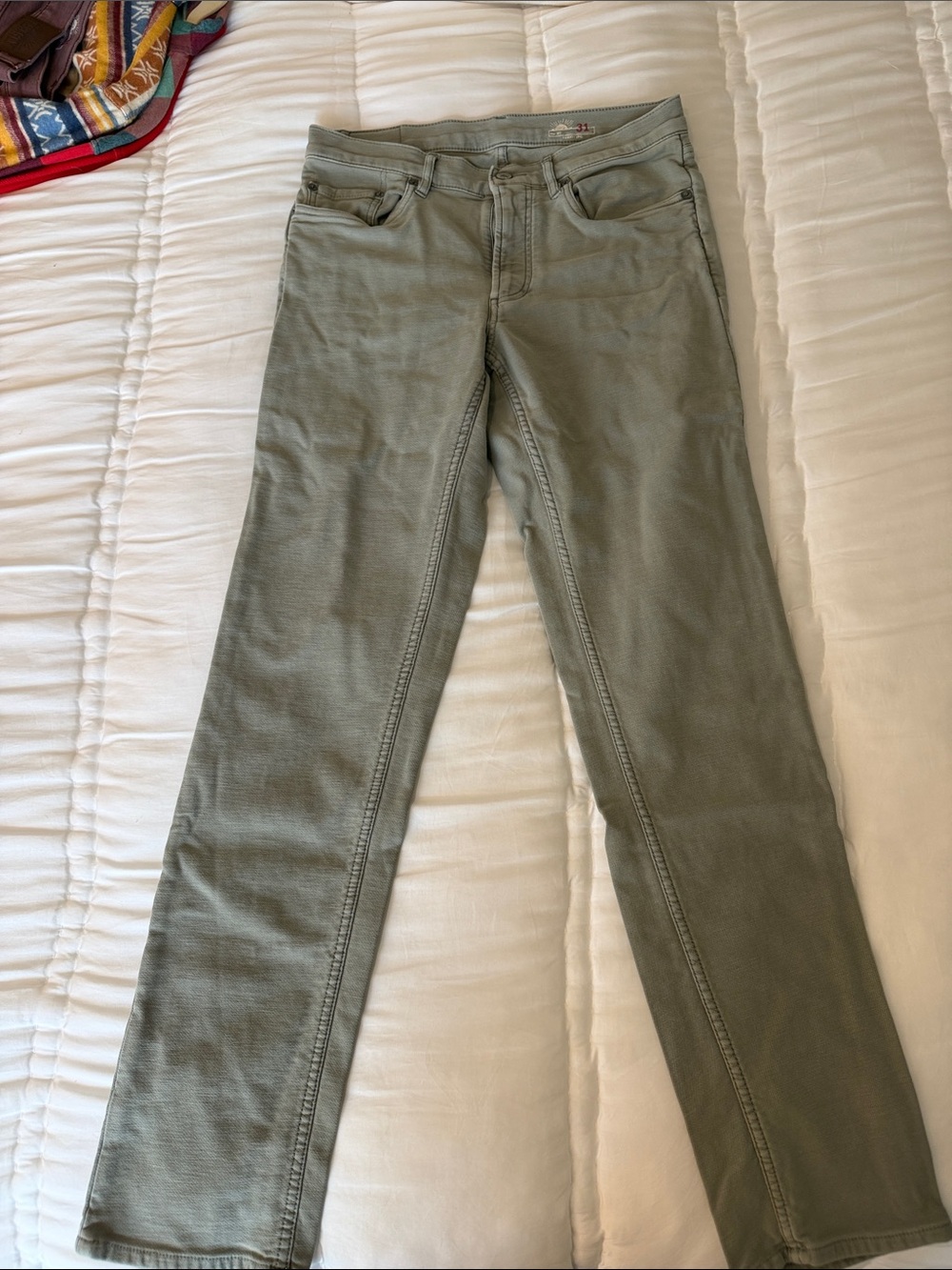 Faherty Stretch Terry 5-Pocket Pant